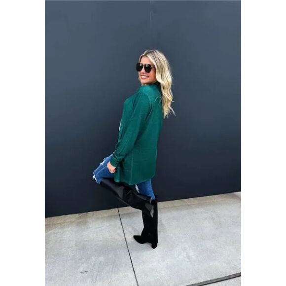 Blakeley Lola Fall Cardigan - Green - Picture 2 of 2